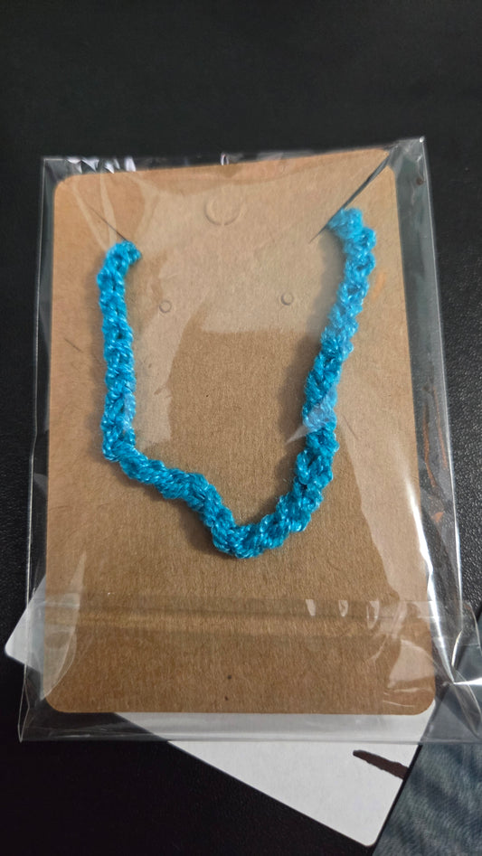 Blue starfish holder