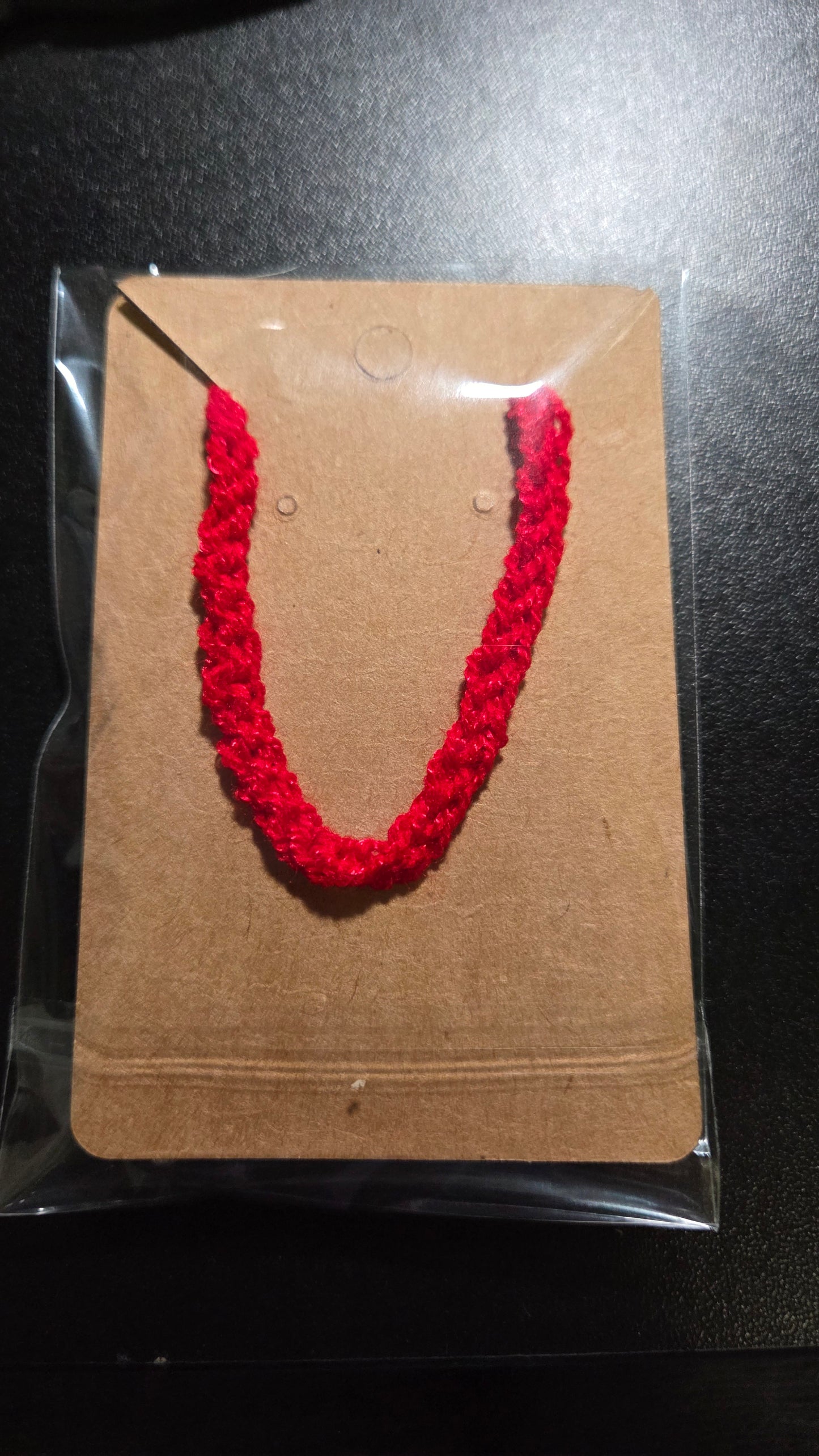 Alligator clip red ballerina
