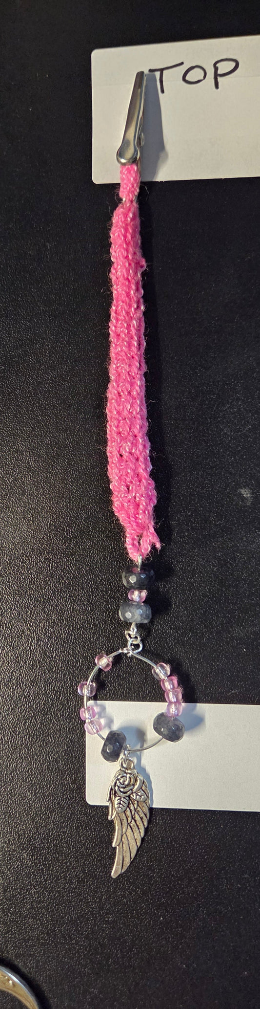 Pink lady Alligator clip