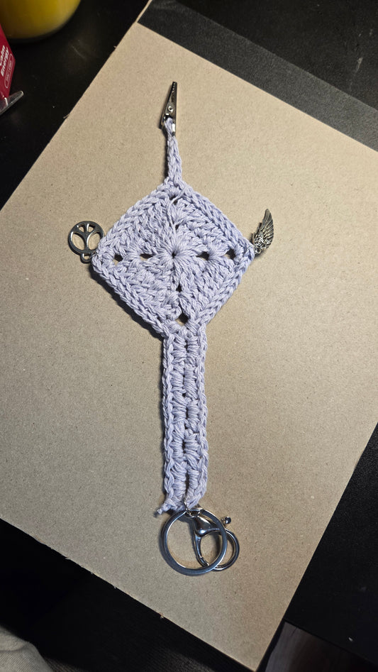Purple keychain